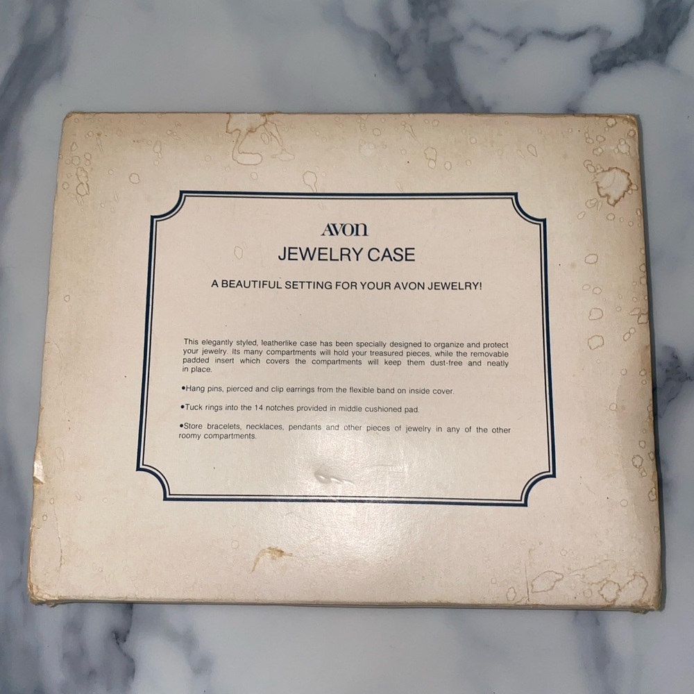 Avon jewellery box